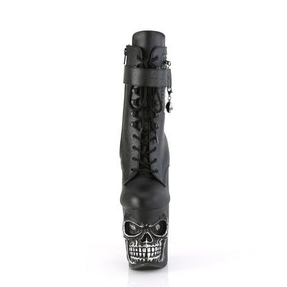 Pleaser  Botines RAPTURE-10202020STR-LT BLK Faux Leather/BLK Matte-Ruber SLV