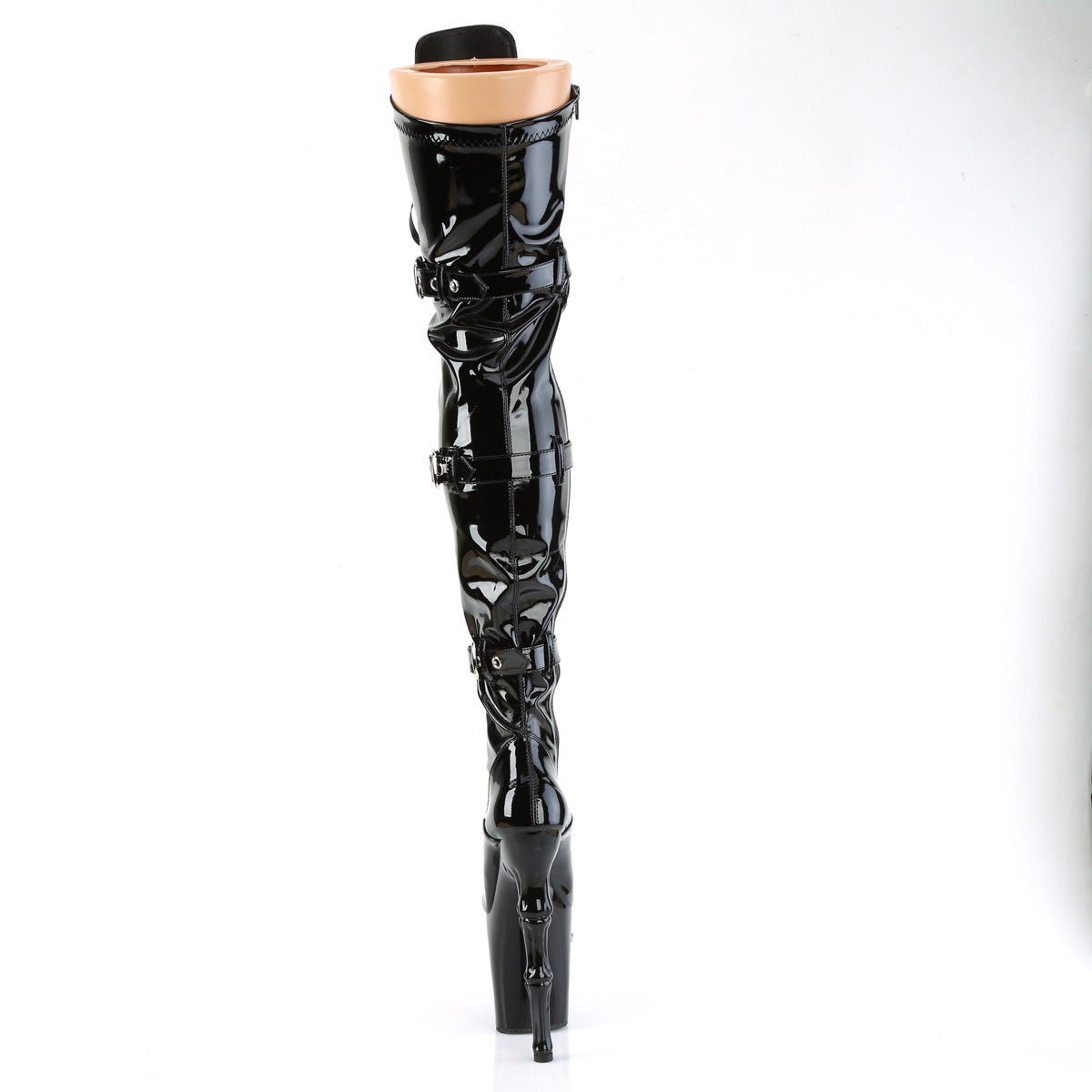 Pleaser  Botas RAPTURE-3028 blk str. Pat/BLK