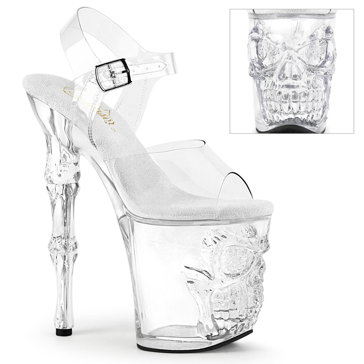 Pleaser  Sandalias RAPTURE-808 clr / clr
