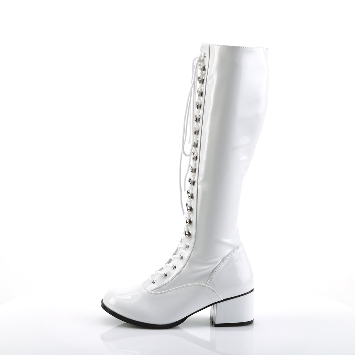 Funtasma Botas de mujer Retro-302 Wht Str Pat