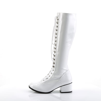Funtasma Botas de mujer Retro-302 Wht Str Pat