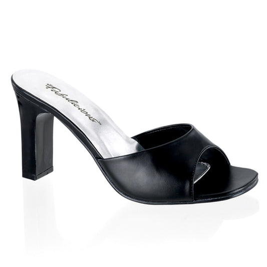 Fabulicious Womens Sandals ROMANCE-301-2 Blk Pu