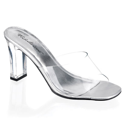 Fabulicious Womens Sandals ROMANCE-301 Clr Lucite
