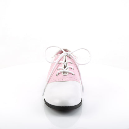 Funtasma Bombas para mujer Saddle-50 b.Pink-Wht PU