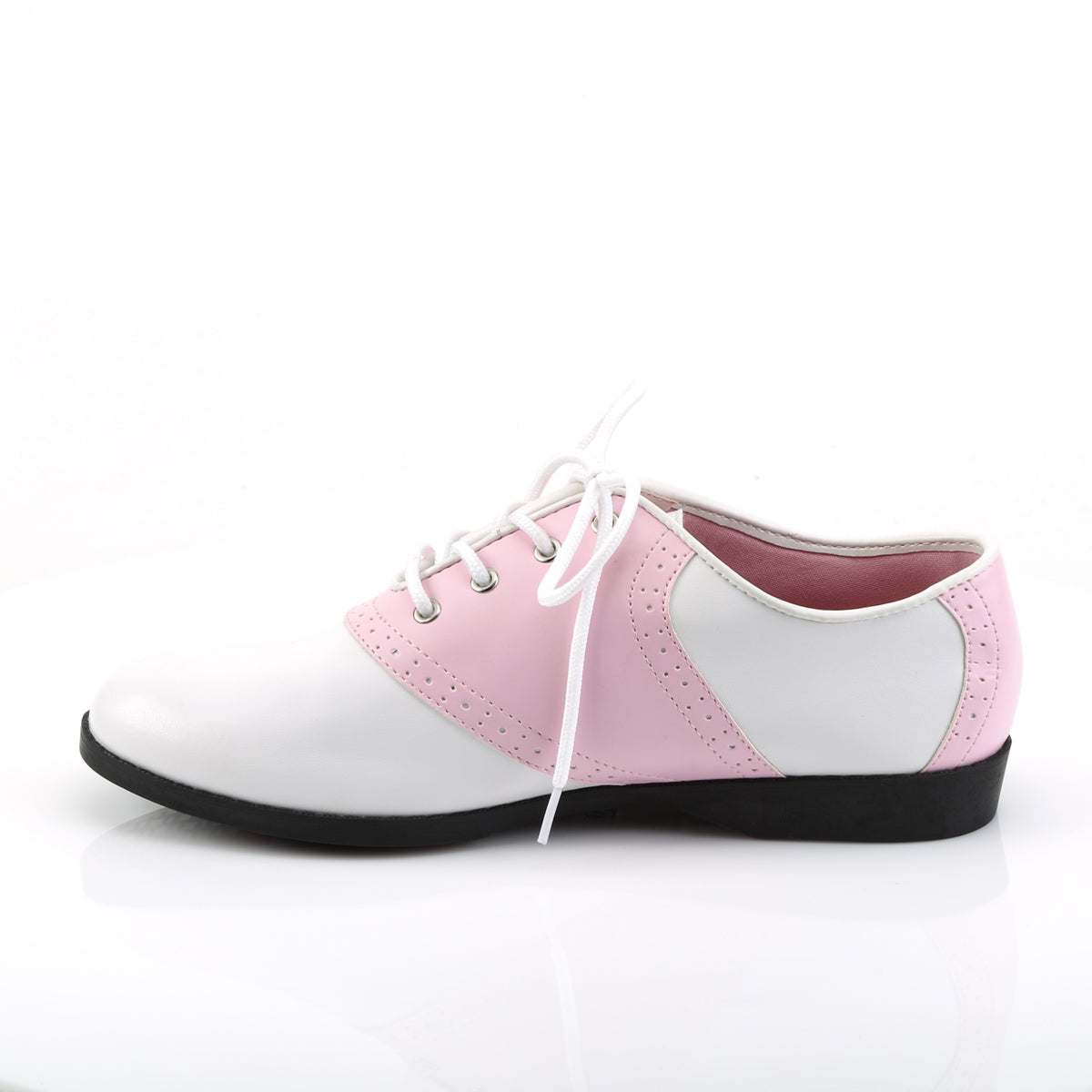 Funtasma Bombas para mujer Saddle-50 b.Pink-Wht PU