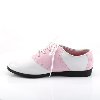 Funtasma Bombas para mujer Saddle-50 b.Pink-Wht PU