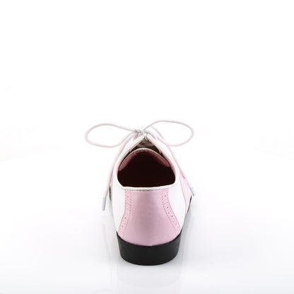 Funtasma Bombas para mujer Saddle-50 b.Pink-Wht PU