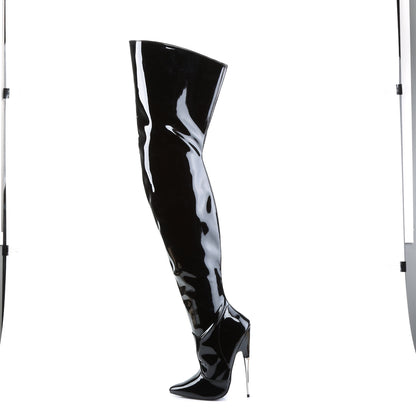 Devious Botas de mujer SCREAM-3010 BLK PAT