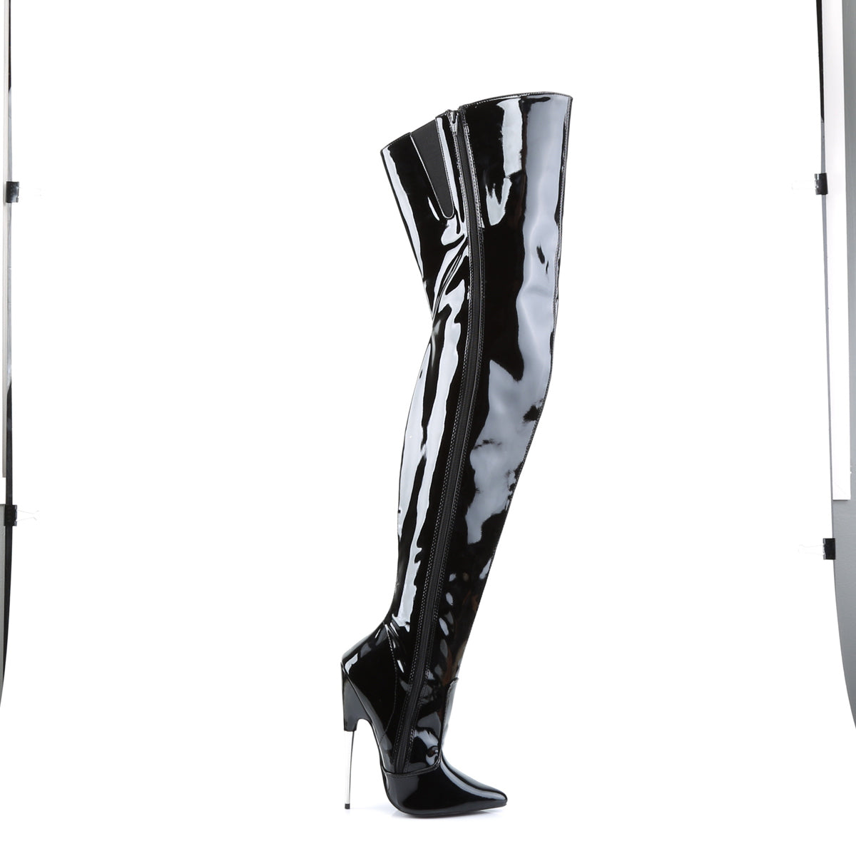 Devious Botas de mujer SCREAM-3010 BLK PAT