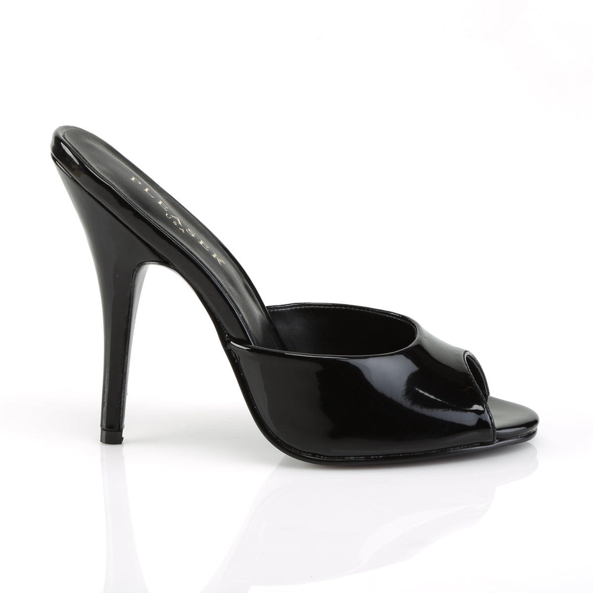 Pleaser Pink Label Sandalias para mujer SEDUCE-101 BLK PAT