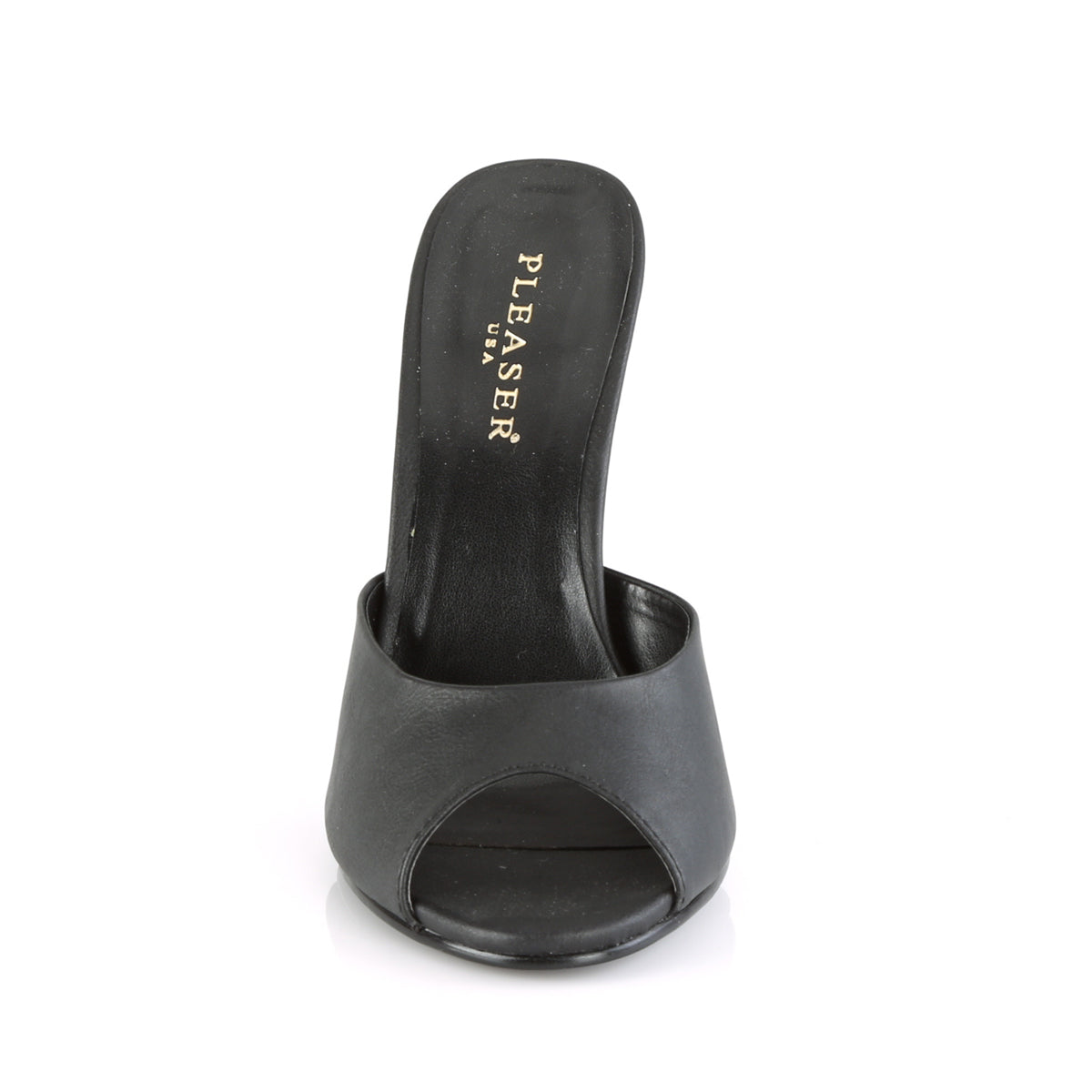Pleaser Womens Pumps SEDUCE-101 Blk Faux Leather