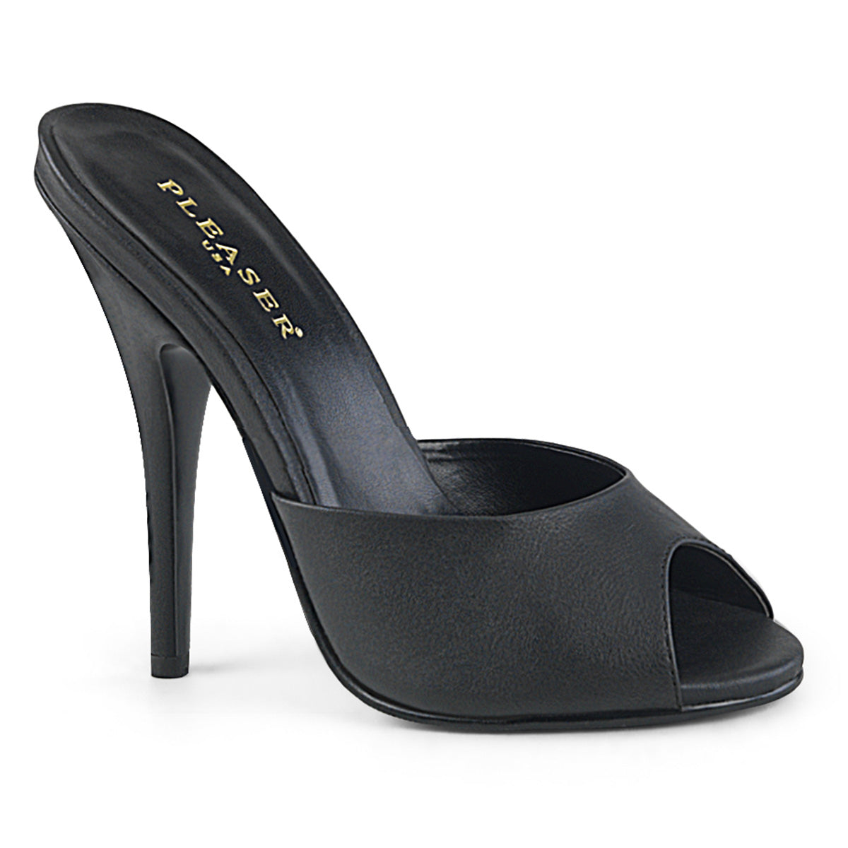 Pleaser Womens Pumps SEDUCE-101 Blk Faux Leather