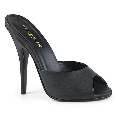 Pleaser Bombas para mujer SEDUCE-101 Blk Faux Cuero