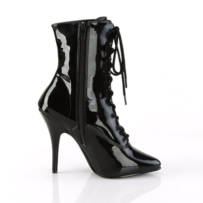 Pleaser Botas de tobillo para mujer SEDUCE-1020 BLK PAT