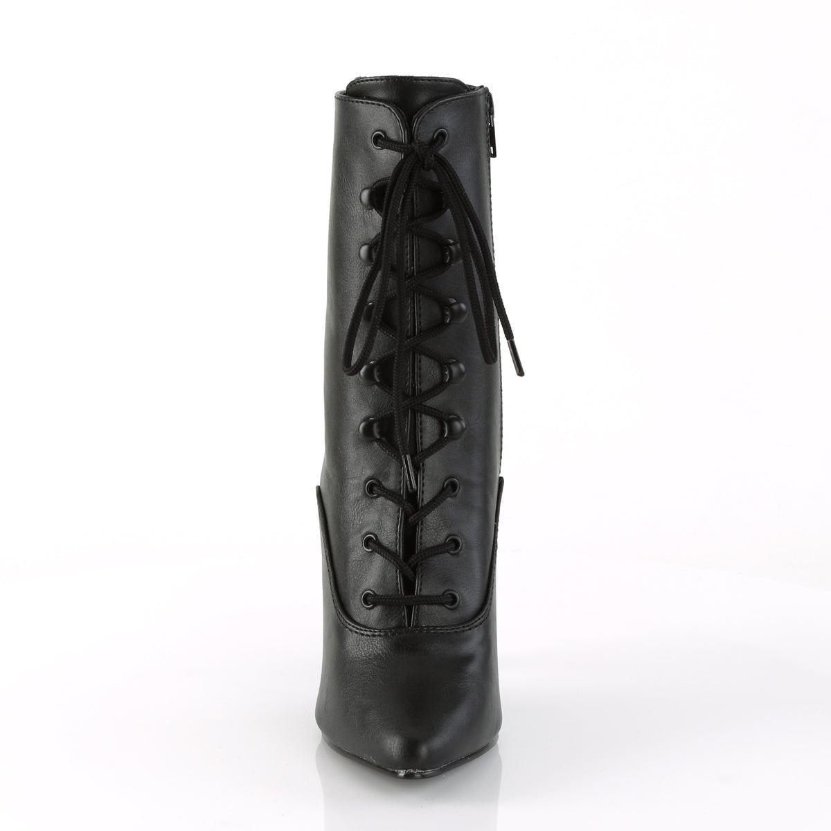 Pleaser Botas de tobillo para mujer SEDUCE-1020 Blk Faux Cuero