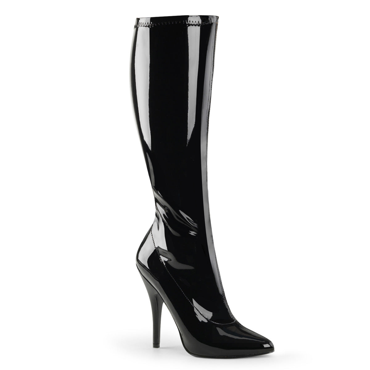 Pleaser Botas de mujer SEDUCE-2000 BLK STR PAT