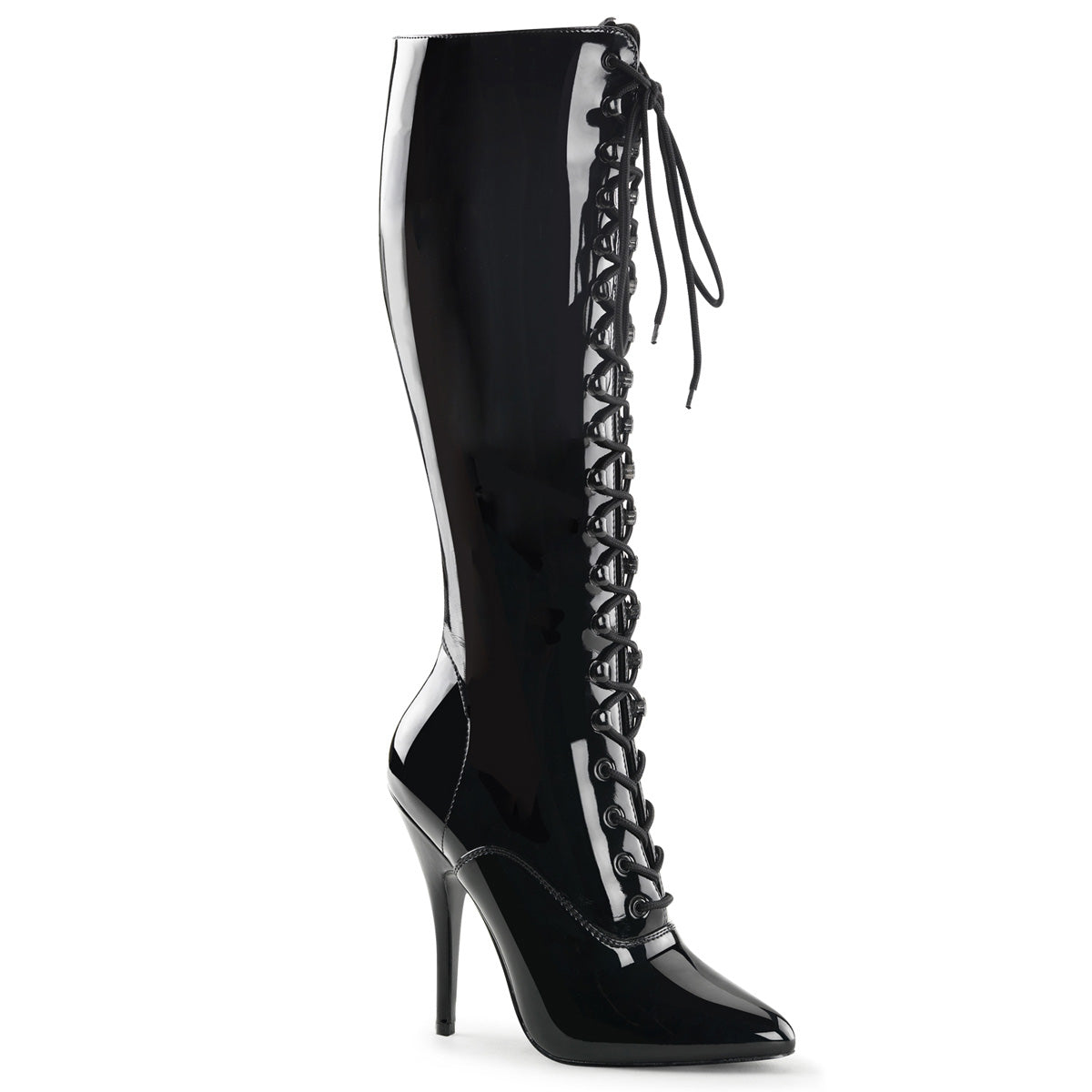 Pleaser Botas de mujer SEDUCE-2020 BLK PAT