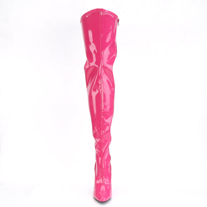 Pleaser Botas de mujer SEDUCE-3000 H. Pat Rosa Pat