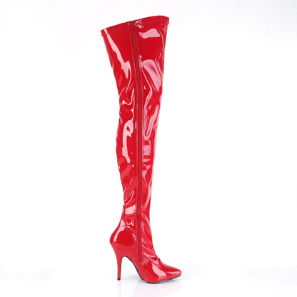 Pleaser Womens Boots SEDUCE-3000 Red Str Pat