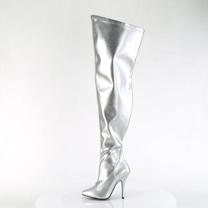 Pleaser   SEDUCE-3000WC SLV STR metalic PU