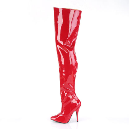 Pleaser Womens Boots SEDUCE-3010 Red Pat