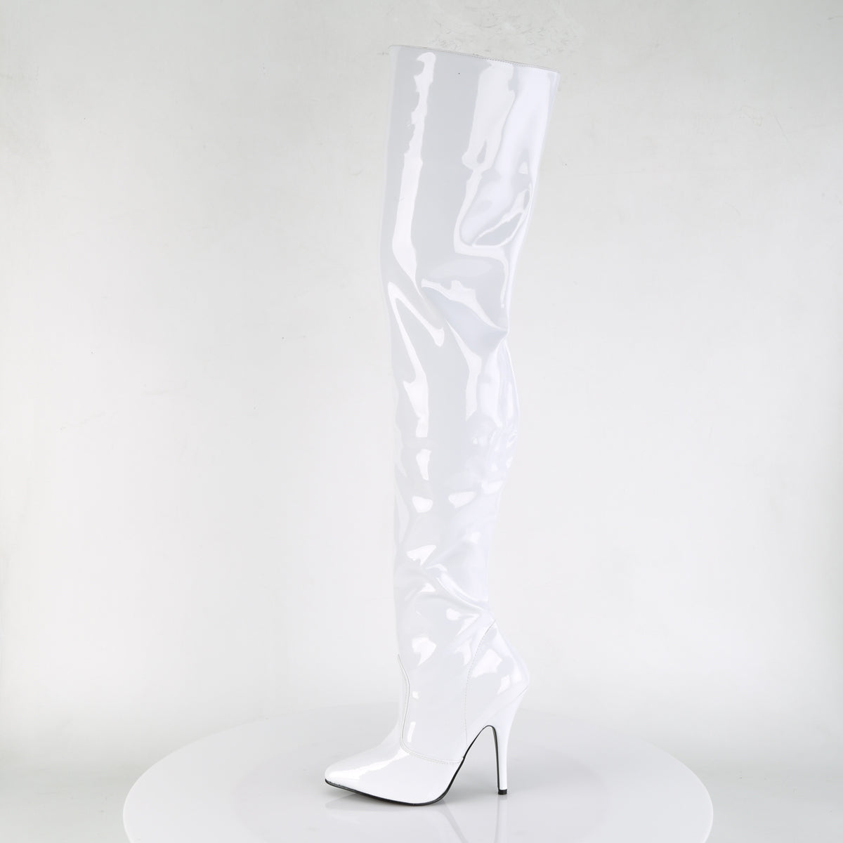 Pleaser Botas de mujer SEDUCE-3010 WHT PAT