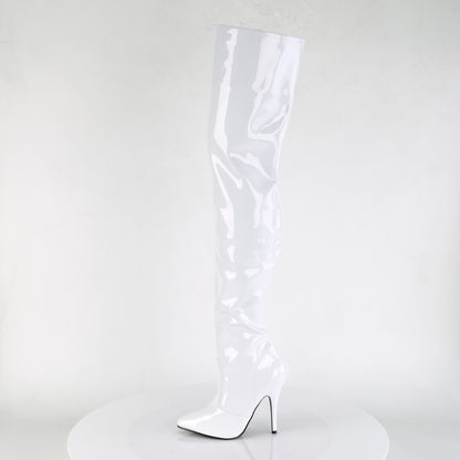 Pleaser Botas de mujer SEDUCE-3010 WHT PAT