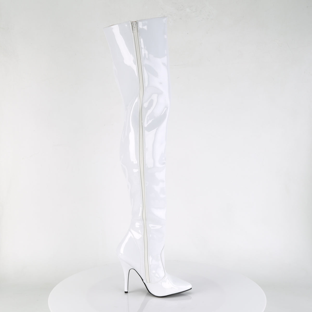Pleaser Botas de mujer SEDUCE-3010 WHT PAT