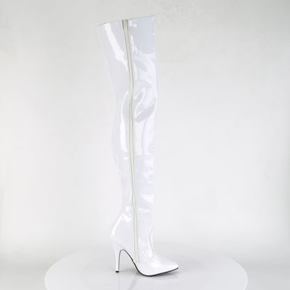 Pleaser Botas de mujer SEDUCE-3010 WHT PAT