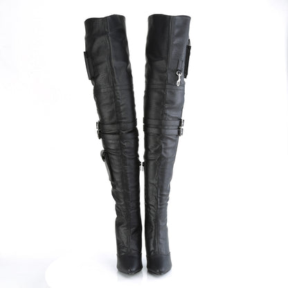 Pleaser  Botas SEDUCE-3019 BLK Faux Leather