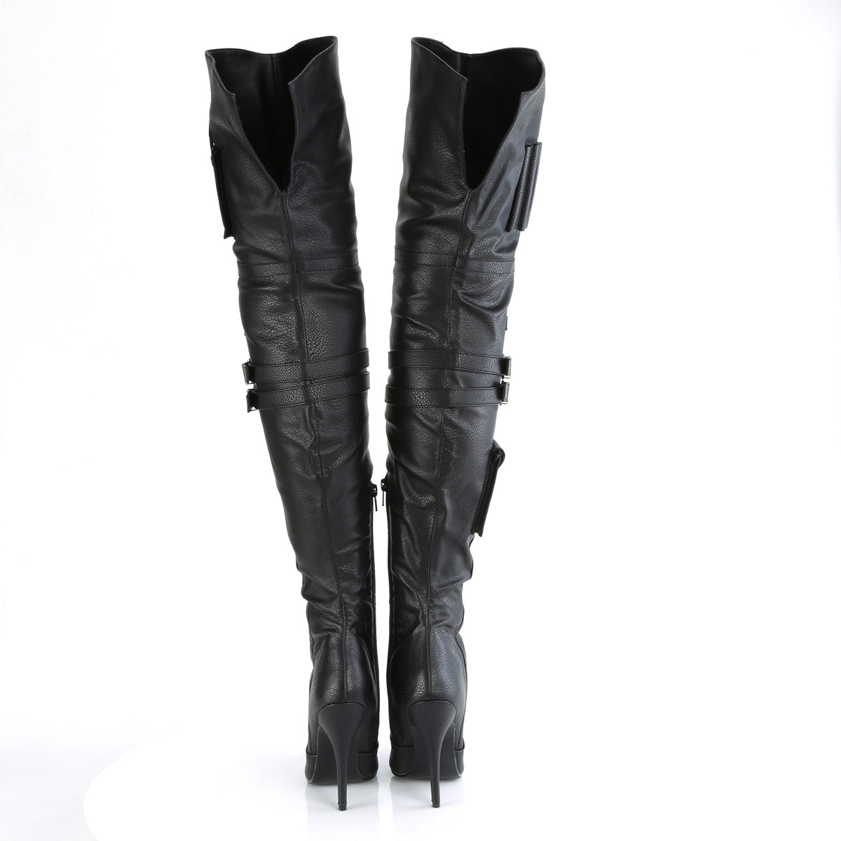 Pleaser  Botas SEDUCE-3019 BLK Faux Leather