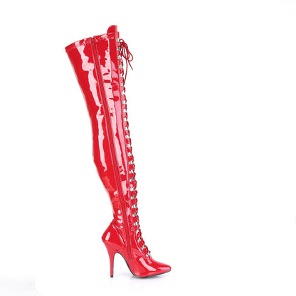 Pleaser Botas de mujer SEDUCE-3024 Red Pat