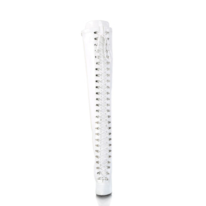 Pleaser Botas de mujer SEDUCE-3024 WHT PAT