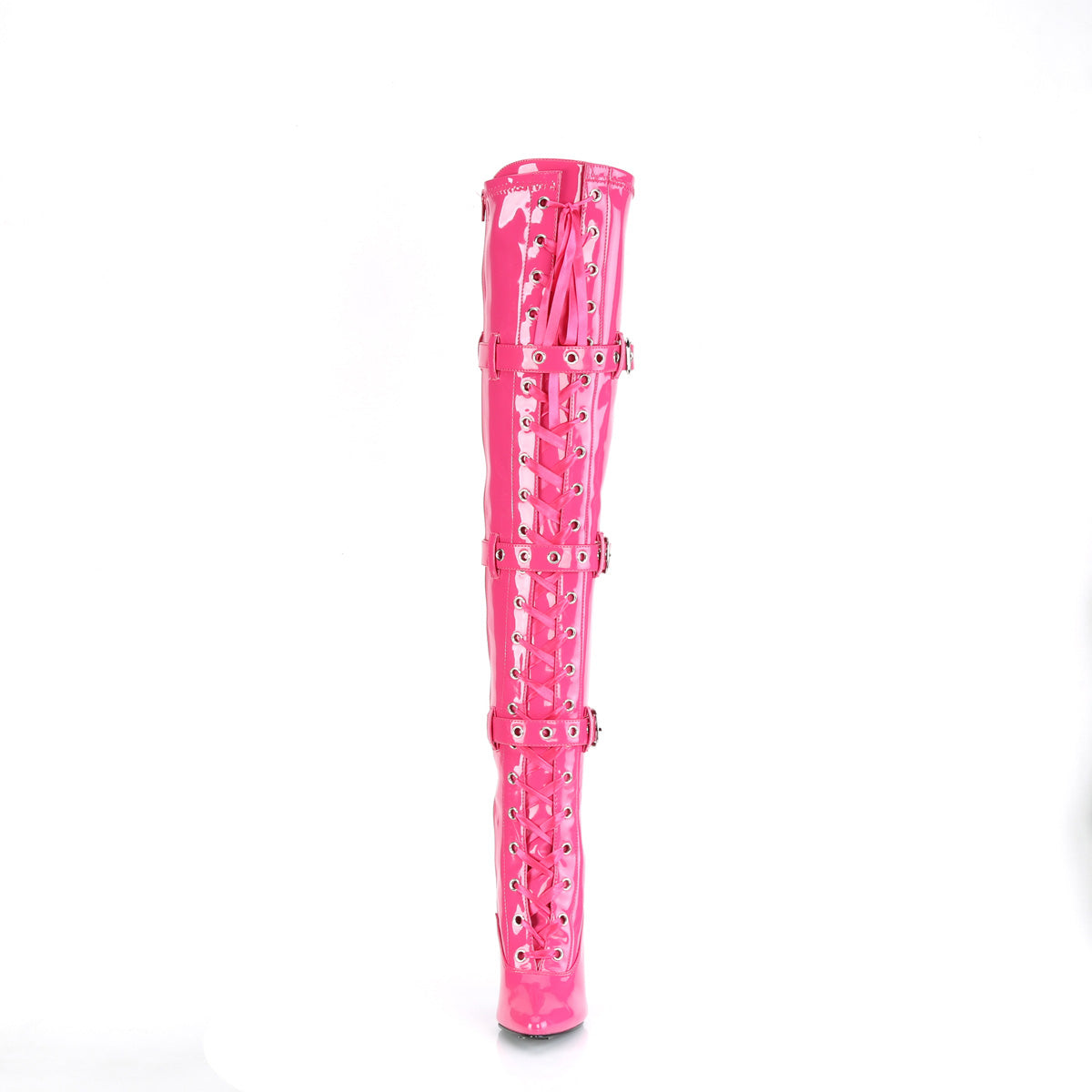Pleaser Womens Boots SEDUCE-3028 H. Pink Str. Pat
