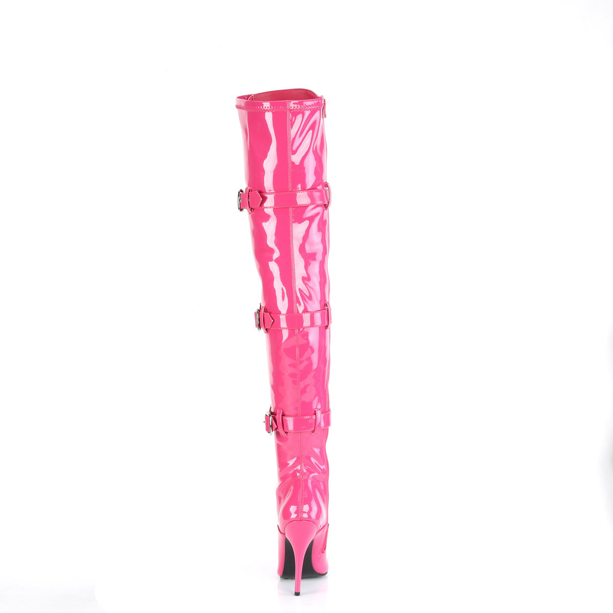 Pleaser Womens Boots SEDUCE-3028 H. Pink Str. Pat