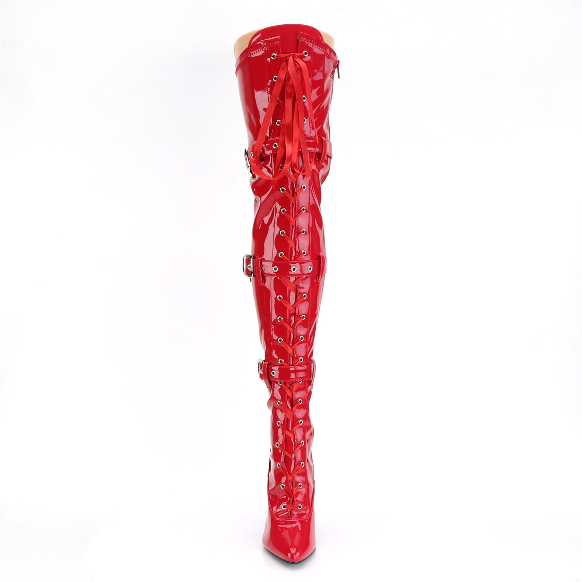 Pleaser Botas de mujer SEDUCE-3028 Red Str Pat