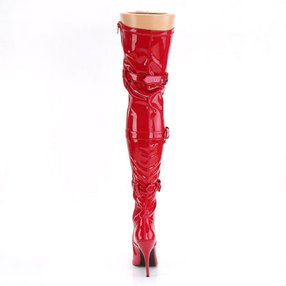 Pleaser Botas de mujer SEDUCE-3028 Red Str Pat