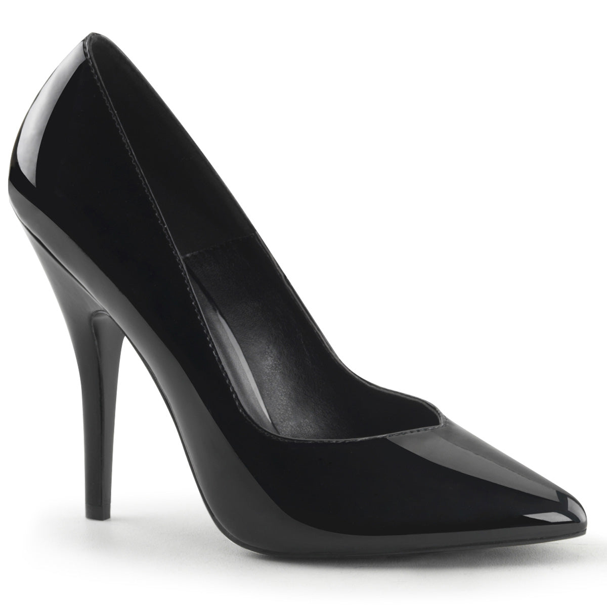 Pleaser Bombas para mujer SEDUCE-420V BLK PAT