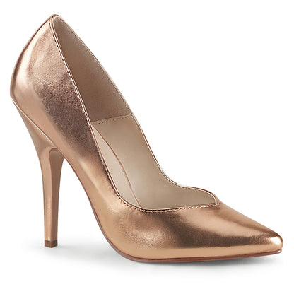 Pleaser Womens Pumps SEDUCE-420V Rose Gold Metallic Pu