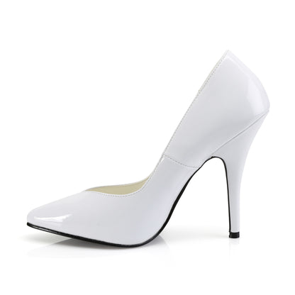 Pleaser Womens Pumps SEDUCE-420V Wht Pat