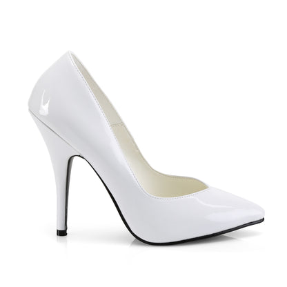 Pleaser Womens Pumps SEDUCE-420V Wht Pat