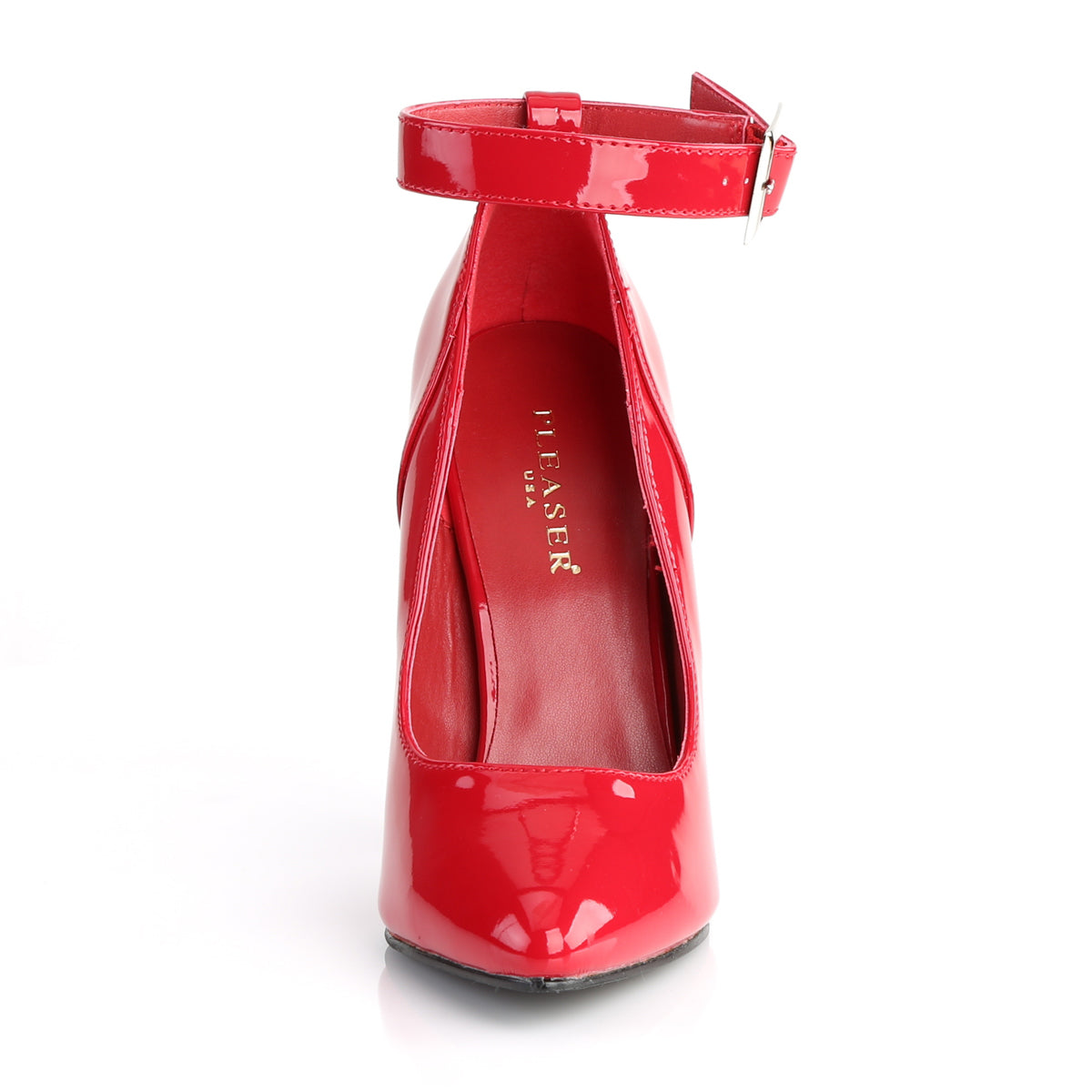 Pleaser Bombas para mujer SEDUCE-431 Patente roja