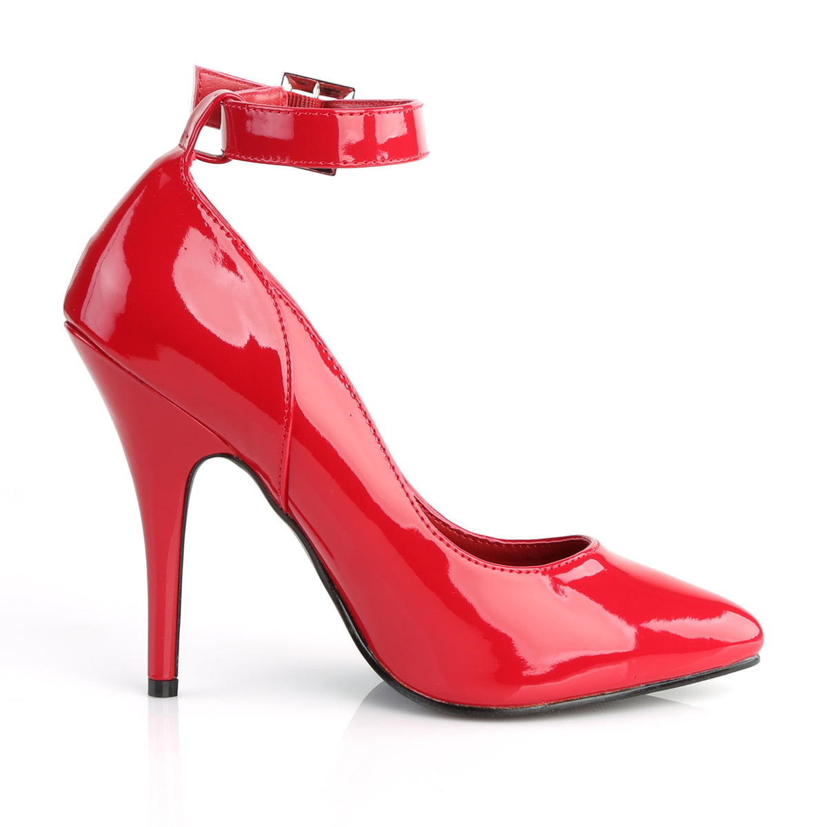 Pleaser Bombas para mujer SEDUCE-431 Patente roja
