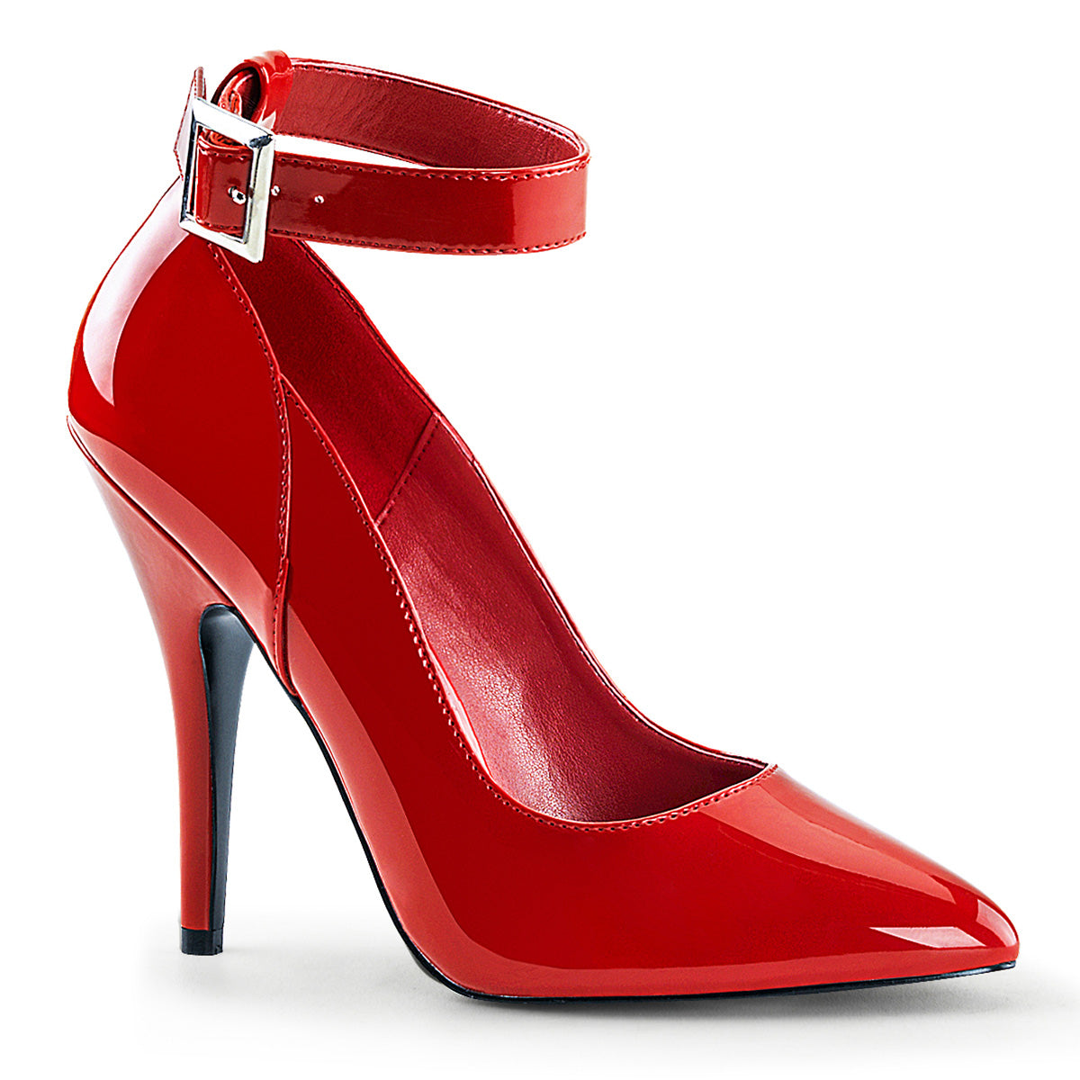 Pleaser Bombas para mujer SEDUCE-431 Patente roja