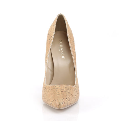 Pleaser Womens Pumps SEXY-20 Cork Faux Leather
