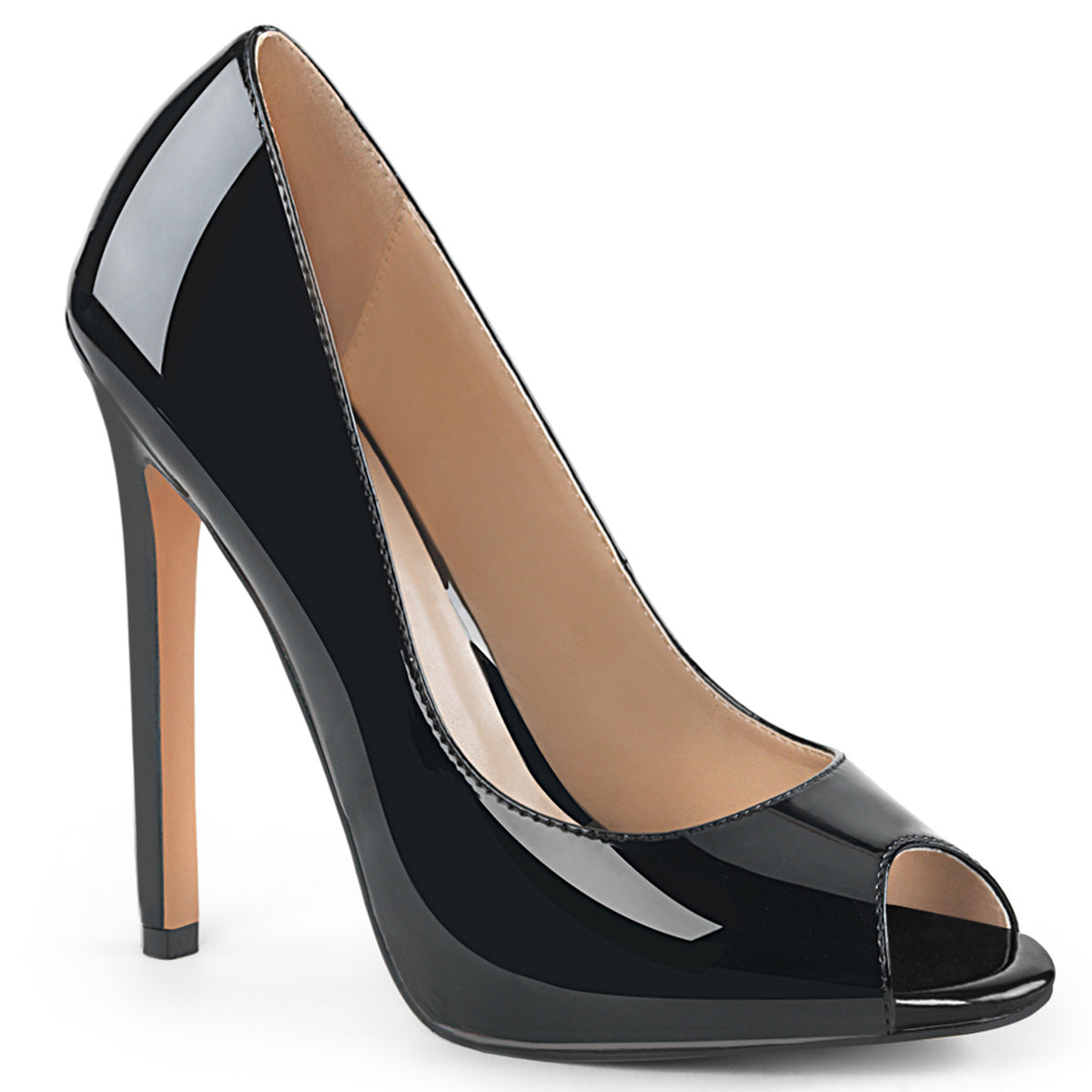 Pleaser Bombas para mujer SEXY-42 BLK PAT