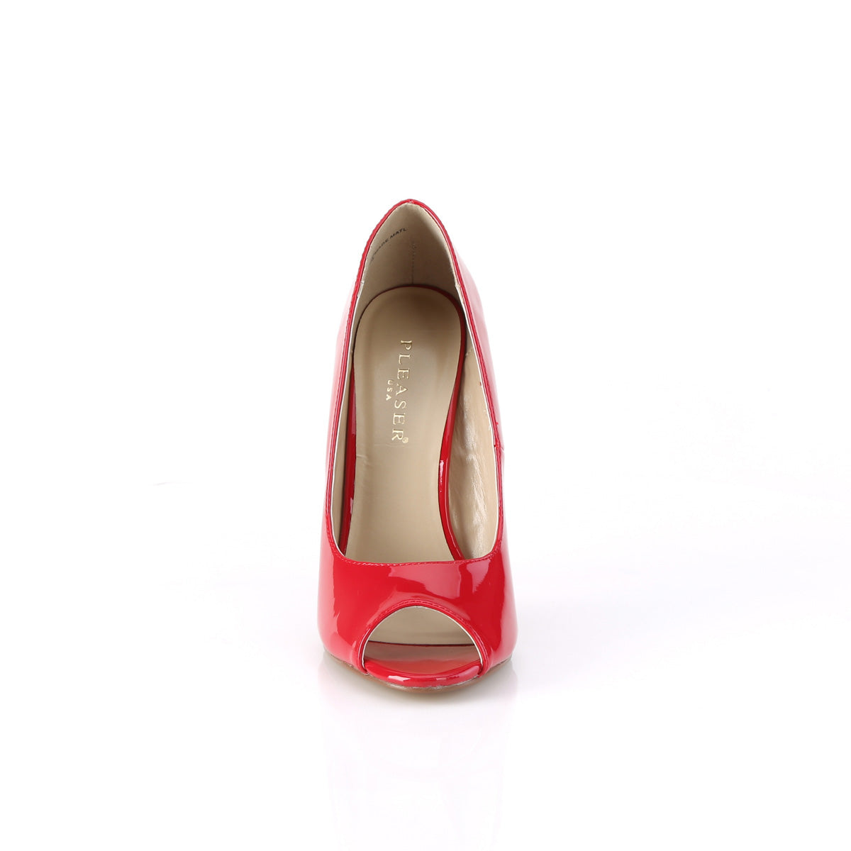 Pleaser Bombas para mujer SEXY-42 Red Pat