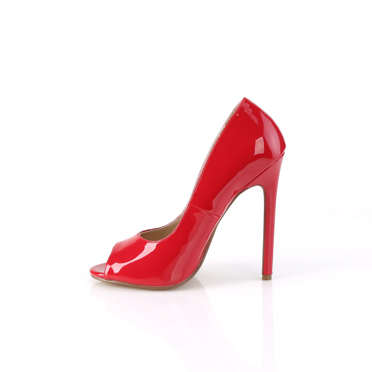 Pleaser Bombas para mujer SEXY-42 Red Pat