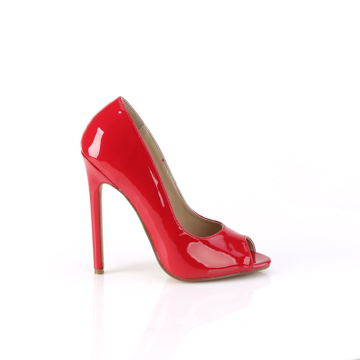 Pleaser Bombas para mujer SEXY-42 Red Pat