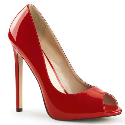 Pleaser Bombas para mujer SEXY-42 Red Pat